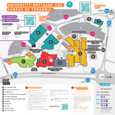 plan campus vannes